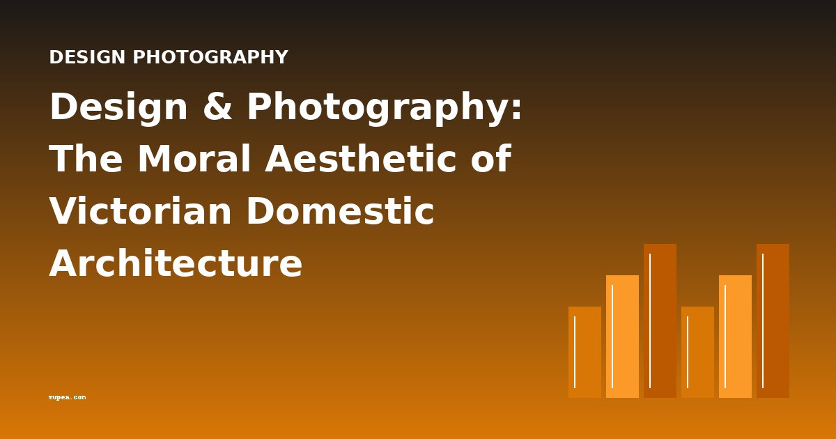 Design & Photography: The Moral Aesthetic of Victorian Domestic Architecture