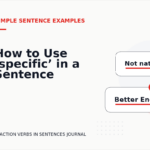 How to Use ‘specific’ in a Sentence