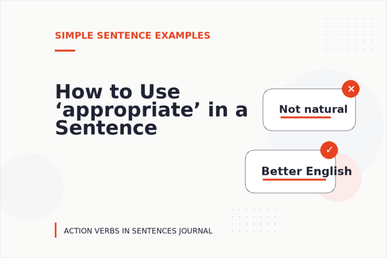 How to Use ‘appropriate’ in a Sentence How to Use ‘appropriate’ in a Sentence
