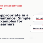 Appropriate in a Sentence: Simple Examples for Learners