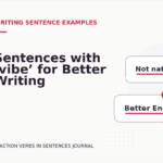 Sentences with ‘vibe’ for Better Writing