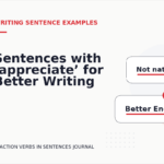 Sentences with ‘appreciate’ for Better Writing