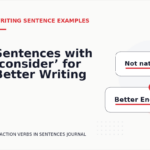 Sentences with ‘consider’ for Better Writing
