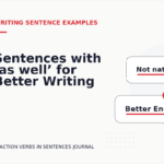 Sentences with ‘as well’ for Better Writing